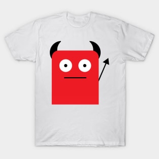 DYLAN THE CUTE HALLOWEEN DEVIL MONSTER T-Shirt